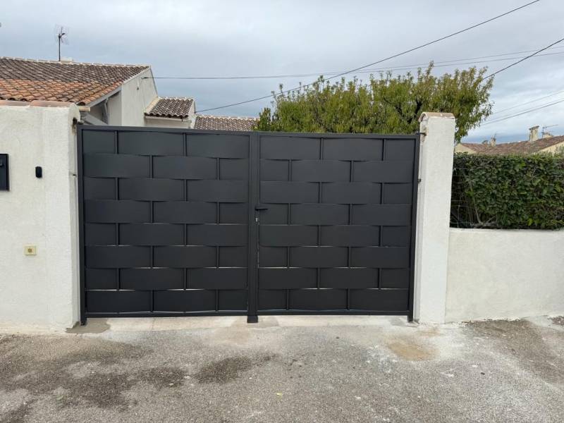 portail sur mesure double vantaux aix en provence